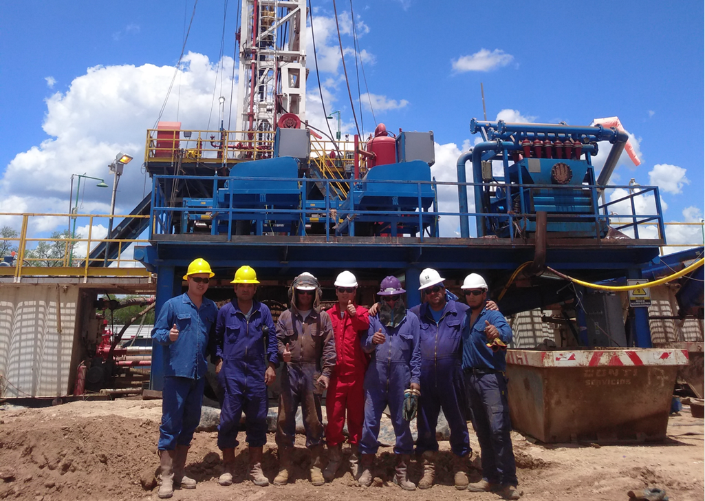 南美阿根廷石油開(kāi)采固控設(shè)備現(xiàn)場(chǎng)案例