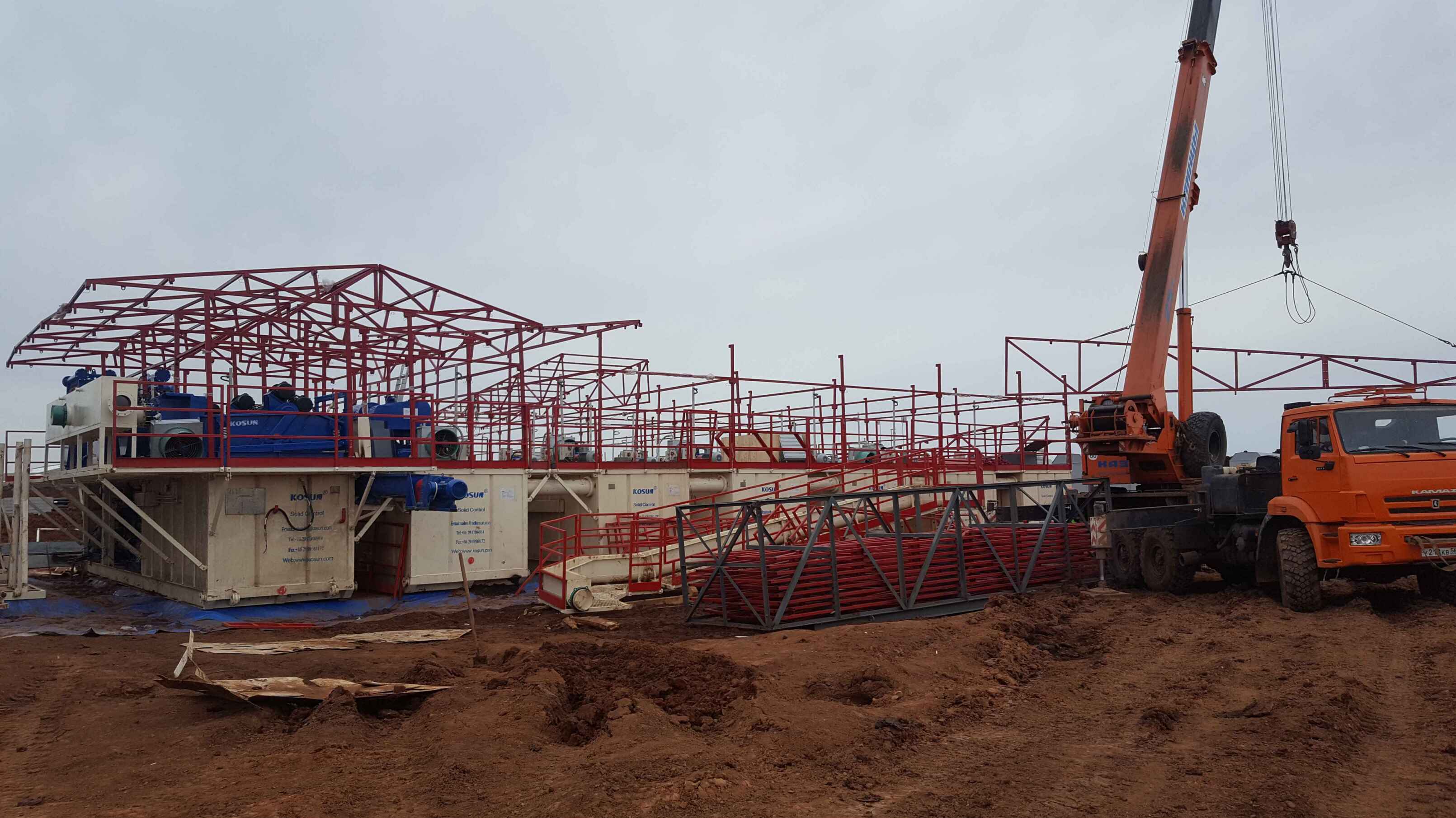 盧克石油低溫鉆井泥漿固控設備