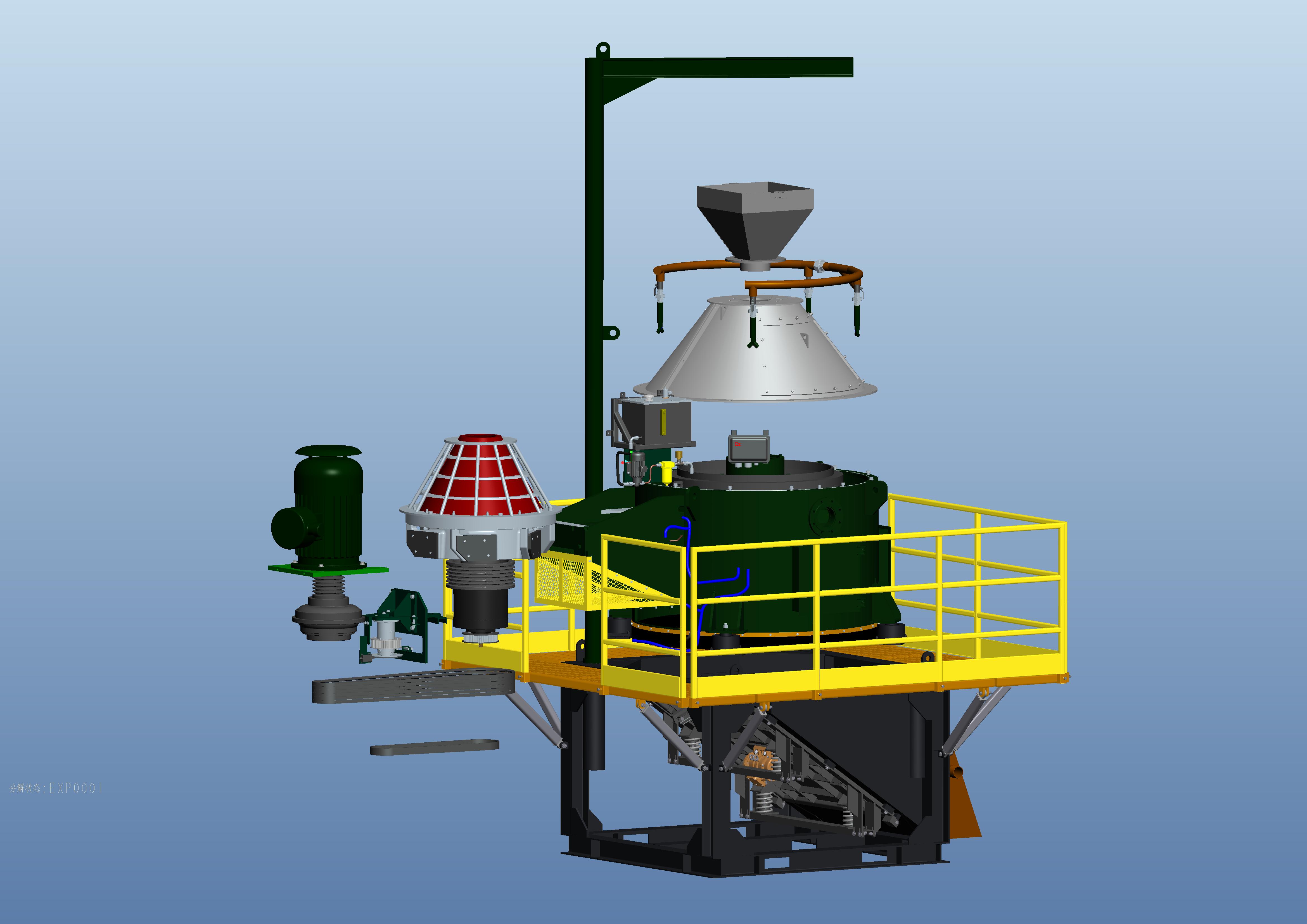 鉆井廢棄物處理系統(tǒng)工作流程