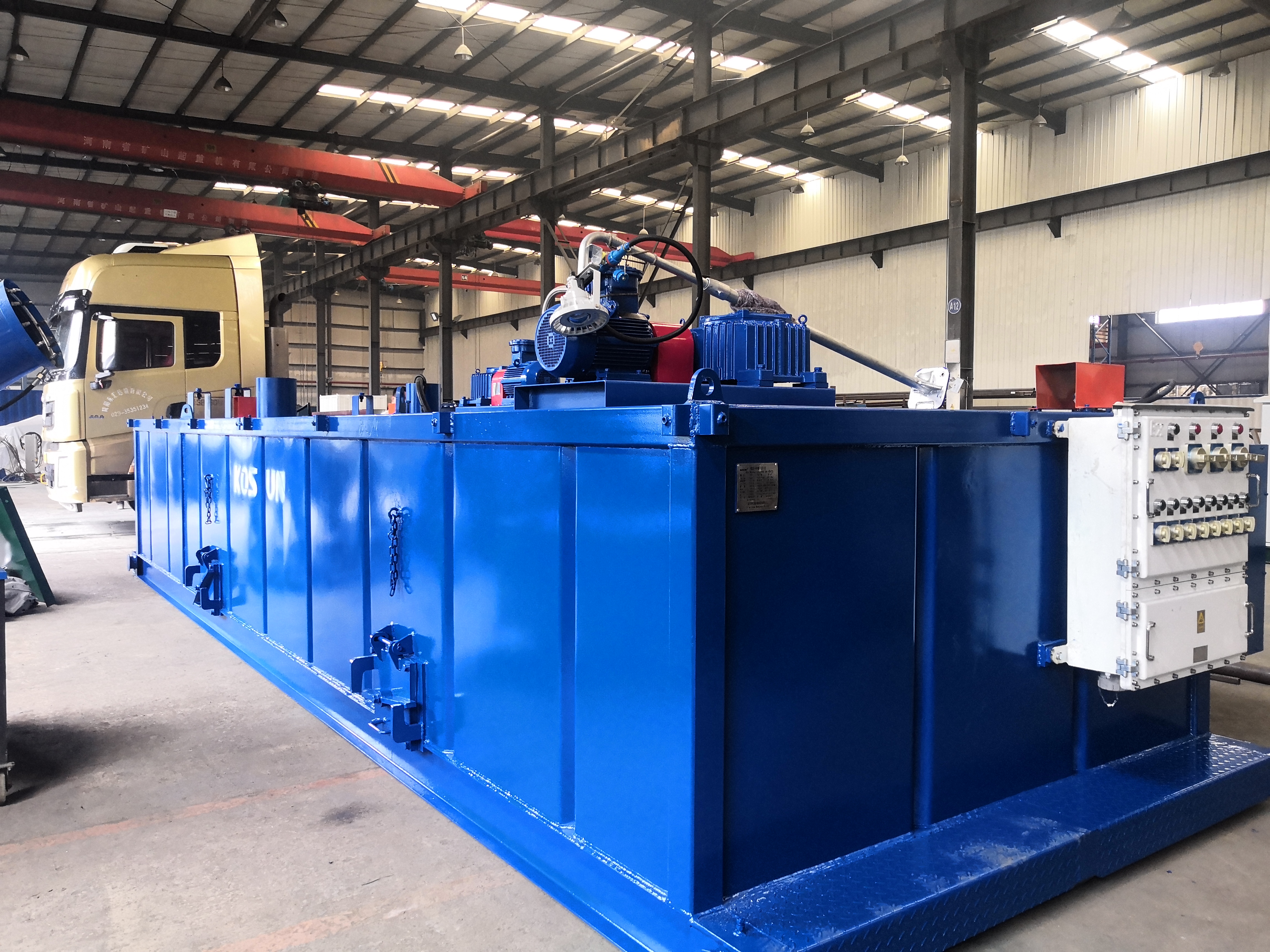 固控設備中鉆井液振動篩的突出性能是什么?