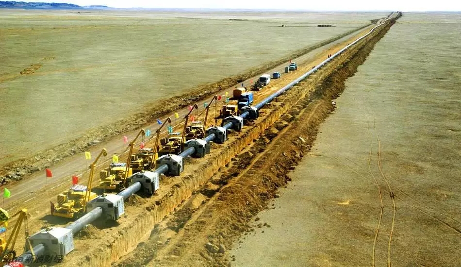 中國可能建造第3條西氣東輸管道