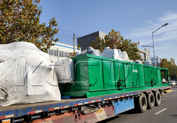 科迅油基泥漿及油基鉆屑處理系統(tǒng)發(fā)往大慶鉆廢集中處理廠站