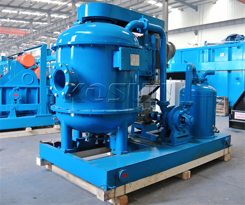 西安科迅（KOSUN）生產的真空除氣器設備發往印度尼西亞石油鉆井項目現場