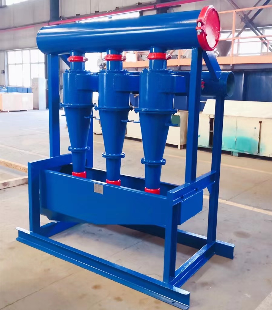 科迅（KOSUN）MD300型立式獨立除砂器發往尼日利亞河水除砂項目現場