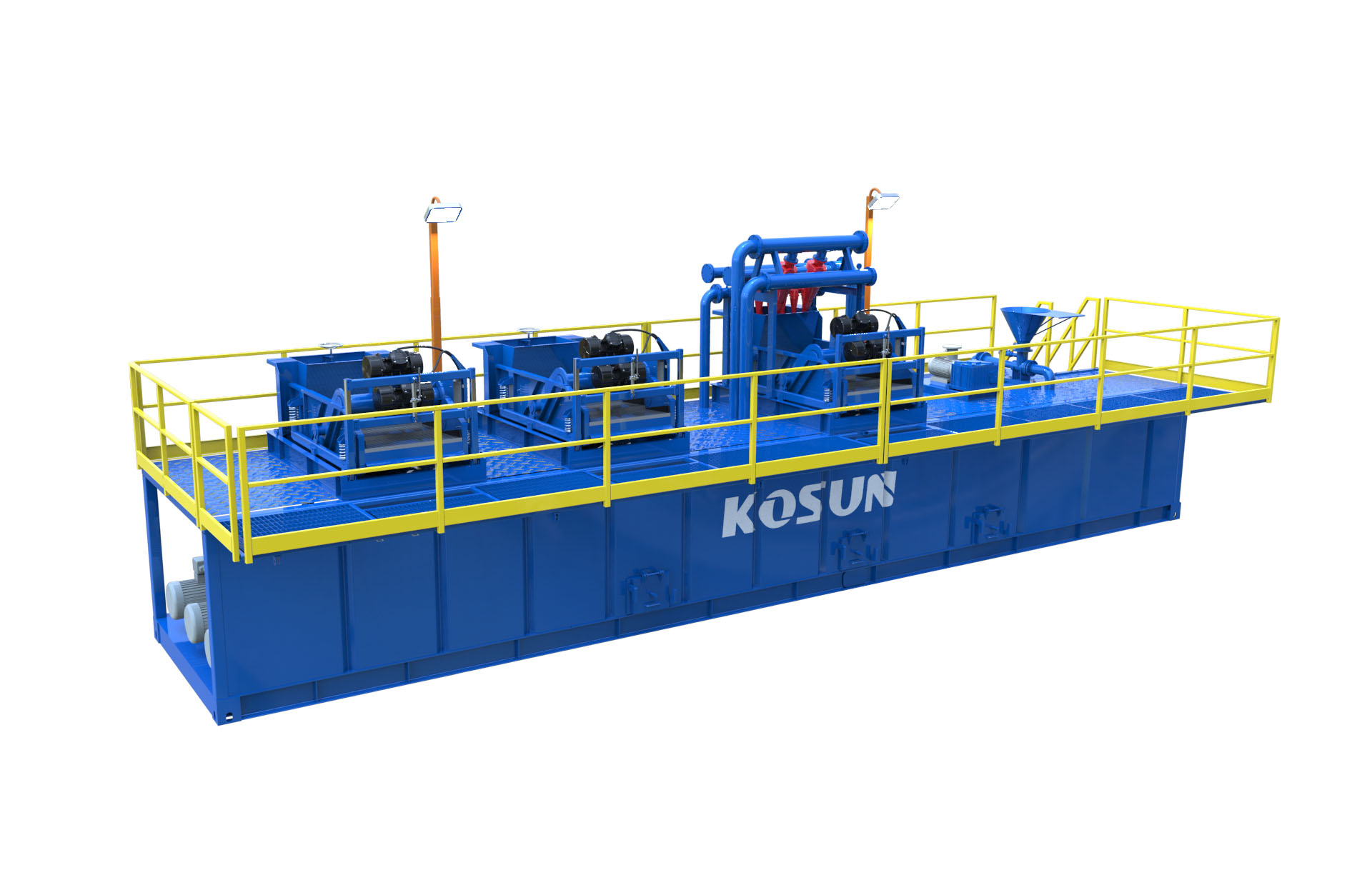 西安科迅泥漿凈化設備優勢介紹