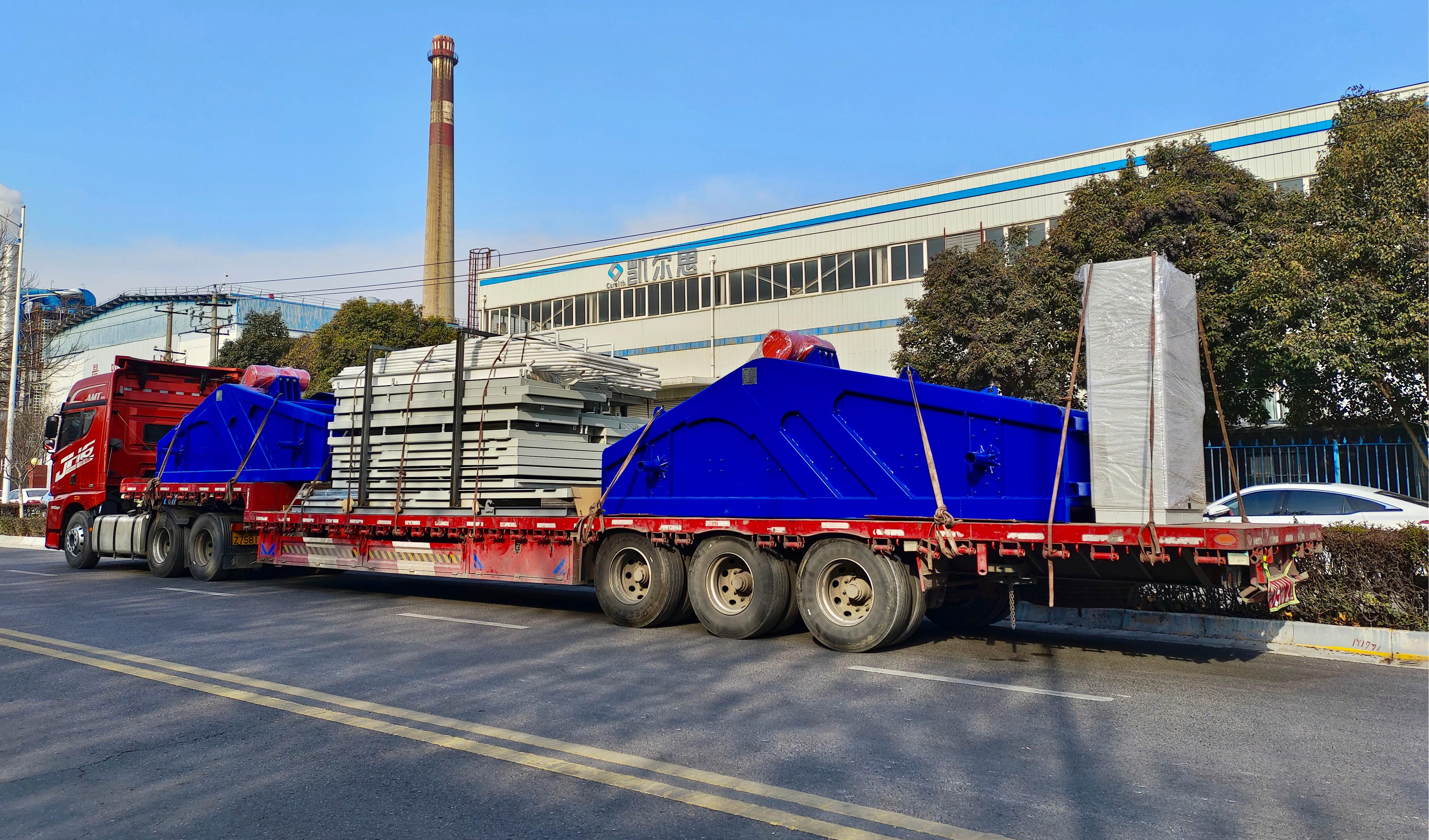 污泥處理篩分系統發往國內某大型湖泊清淤項目，助力國家重點環保工程！