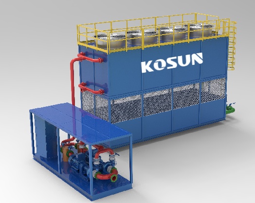 科迅機械泥漿冷卻系統：高效降溫，破解熱井深井鉆井難題！