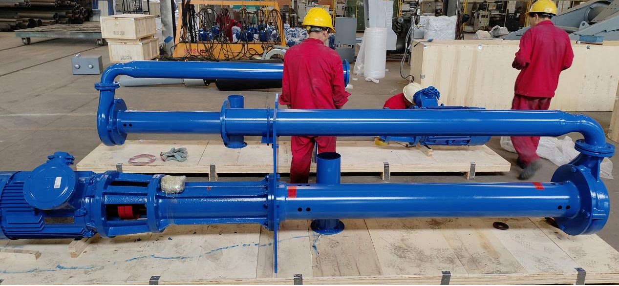西安科迅機械液下渣漿泵設備成功發貨土庫曼斯坦國