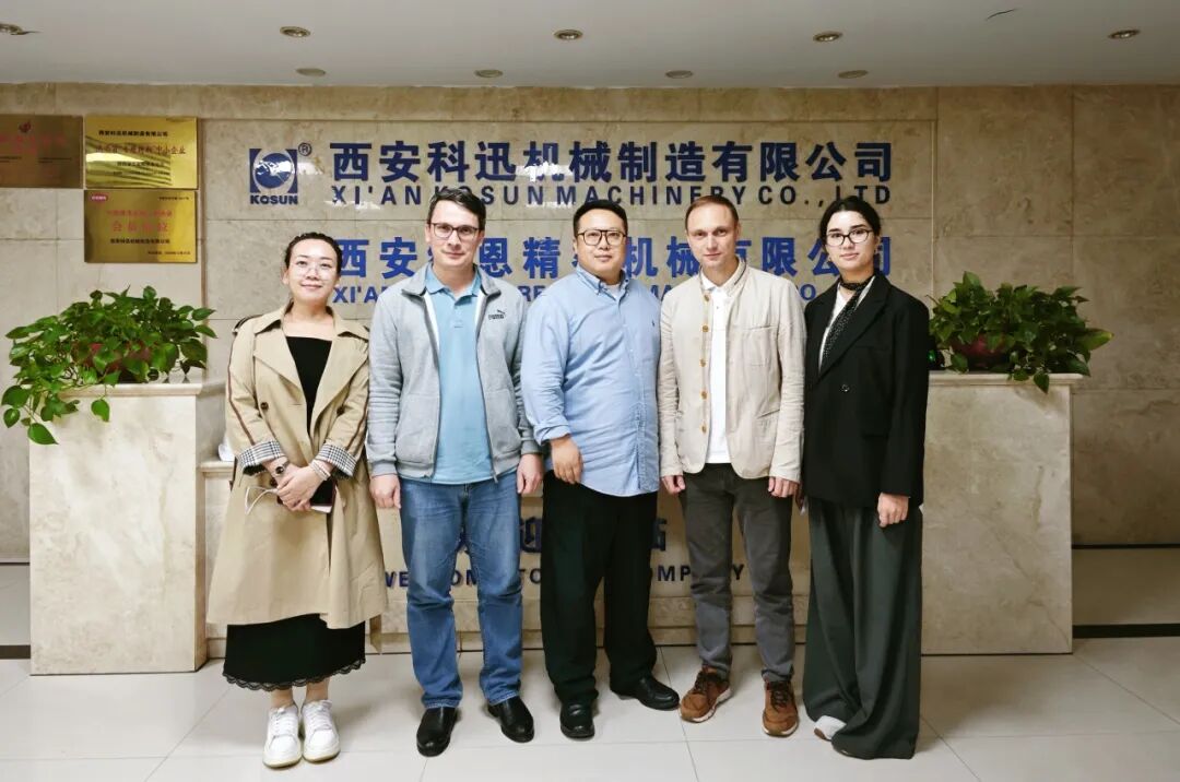 俄羅斯奔薩州副州長(zhǎng)一行到訪科迅機(jī)械，進(jìn)一步深化國(guó)際合作