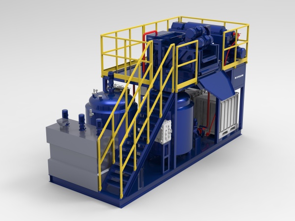 1m3含油污泥處理系統